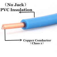 Cable eléctrico BV de 1,5mm, núcleo único, onductor, material aislado