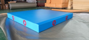 Tapis de <span class=keywords><strong>gymnastique</strong></span> durables fabriqués en usine OEM, haute densité, avec revêtement de <span class=keywords><strong>sol</strong></span> protecteur antistatique en PVC pour utilisation en salle de sport - Product Image 4