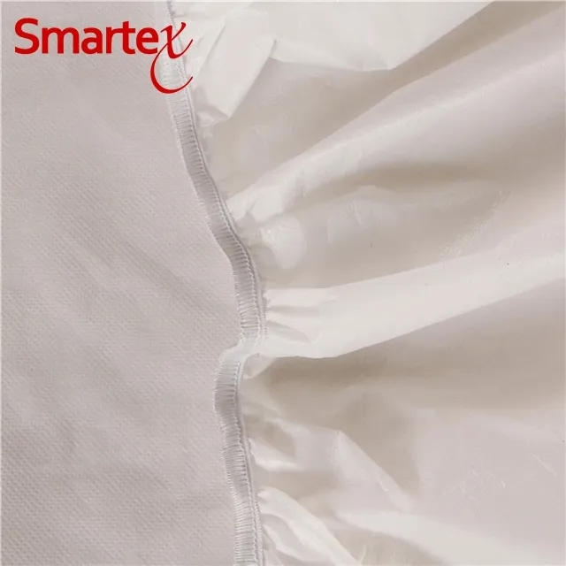 Factory Wholesale Washable Cheap Non Woven Water Proof Mattress Cover Bedroom 30 White Star 100% Polyester Adults Plain Bed Mat