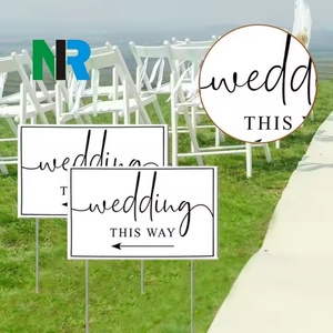 Letrero de Jardín de Plástico Corrugado de Doble Cara de 18 x 24 Pulgadas, Personalizado al por Mayor, con Impresión de Logotipo y Forma Personalizada, Incluye Corte de PP - Product Image 1