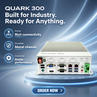 Personnalisation d'usine Prix bon marché Quark300 Panneau PC industriel intégré sans ventilateur Interli5i7i3 CPU 6COM8USB Railtraffic