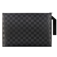 Sac de rangement pliable en PVC personnalisé Canhao, format A4, durable, avec fermeture éclair, pour documents, école, maison, maquillage, cosmétiques, puzzles, usine