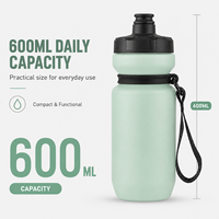 Bouteille d'eau promotionnelle pour équipe, en plastique PP sans BPA, bouteille d'eau de sport, impression personnalisée pour les événements sportifs