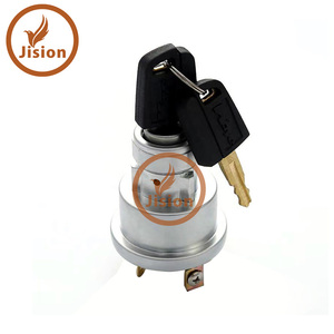 Interrupteur d'allumage à 5 broches avec 2 clés 3E-0156 pour moteur 3126B - Product Image 1