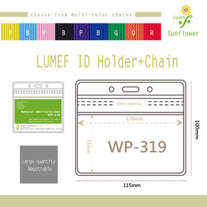 Porte-carte d'étudiant étanche dans des conceptions horizontales et verticales pour une utilisation quotidienne - Product Image 3