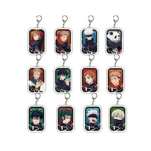 Porte-clés en acrylique Gojo Yuji Sukuna Geto Nanami Megumi en gros, accessoire de dessin animé, porte-clés d'anime Jujutsu <span class=keywords><strong>Kaisen</strong></span> - Product Image 3