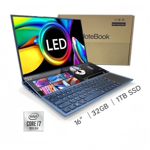 Mới Máy Tính Xách Tay Máy Tính W-10855M 16 + 14Inch Đôi Màn Hình DDR4 16GB SSD 512GB Sinh Viên Máy Tính Xách Tay - Product Image 1