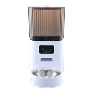 Fatroy Pet Automatic Feeder Timed Profiles Wifi Mobile Phone App Remote Control Pet Smart Feeder With Camera 5l