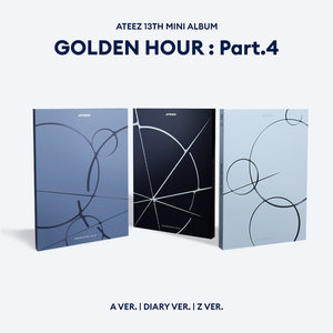 ATEEZ GOLDEN HOUR Part4 โฟโต้บุ๊คไดอารี่เวอร์ชั่น ATEEZ ฉบับ K-pop พร้อมซีดี บรรจุในปกพลาสติก ภาษาเกาหลี สำหรับทุกวัย - Product Image 1