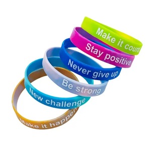 Bracelet personnalisé en silicone sérigraphié étanche motivationnel sport de basketball pour enfants pour événements - Product Image 6