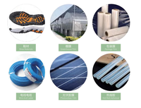 Résine copolymère EVA à haute fluidité, adhésif thermofusible, résine copolymère pour feuilles de mousse, chaussures et emballages