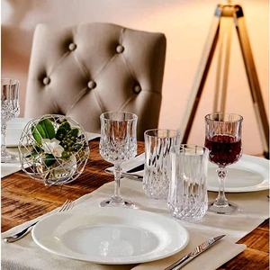 Großhandel Maßgefertigte Wassergläser Einzigartige Italienische Champagnerflöten in Diamantform Weinkelch Kristall Rotweinglas - Product Image 5