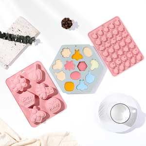 MUYULINS Handmade Bee DIY <b>Soap</b> Making Round Silicone Glycerin Honey Bar Mold - Product Image 4