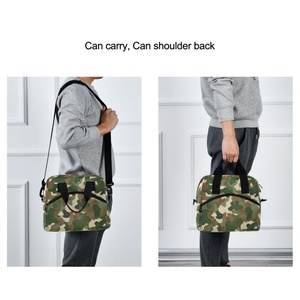 Sacs de la collection Aloha, design personnalisé imprimé camouflage, sac isotherme portable élégant en polyester - Product Image 6
