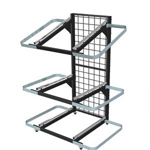 Estante Metálico Resistente <span class=keywords><strong>Redman</strong></span> para Barcos, Diseño Moderno de Tres Niveles con Paneles, Ideal para Supermercados - Product Image 4