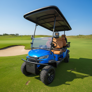 Voiturette <span class=keywords><strong>de</strong></span> golf personnalisée avec sièges sur mesure - Vente directe fabricant chinois, design sur mesure pour propriétés privées - Product Image 1