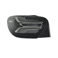 Feux arrière à LED JY 2013-2018 pour Mercedes-Benz Classe A W176 avec lentille transparente, installation Plug & Play, clignotants séquentiels