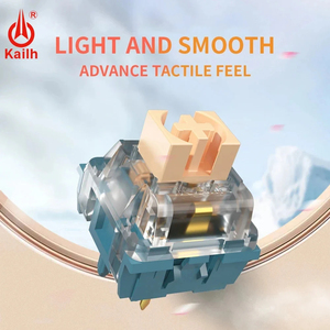 Interrupteur mécanique Kailh à sensation <span class=keywords><strong>tactile</strong></span> avancée style <span class=keywords><strong>HP</strong></span>, étanche IP56, 5 broches, pour claviers de jeu personnalisés - Product Image 1