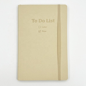 Cover morbida personalizzabile in ecopelle A6 per fare lista Journal Planner senza 365 giorni di piccole dimensioni con rilegatura per cucire - Product Image 6