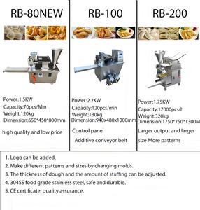 Nouvelle machine automatique HG pour la fabrication de raviolis, moule à feuilles <span class=keywords><strong>Momofuku</strong></span> en acier inoxydable, production de produits céréaliers et d'empanadas, 220V, pour la maison et les hôtels - Product Image 3