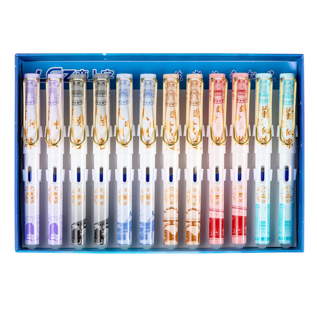 Erasable Nib Pen Beginner Calligraphy Guide Refillable Cartridge Fountain Pen with Gift Box for Writing Learners