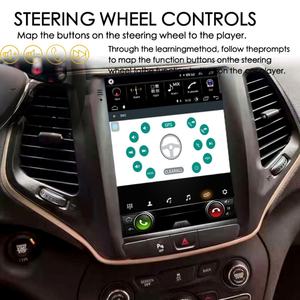 Radio con Pantalla Android Estilo Tesla de 128 GB, Navegación GPS para Jeep Cherokee 5 KL 2013-2018, Reproductor Multimedia Estéreo para Auto, Carplay - Product Image 6