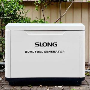 SLONG Generator 5kW 6KW 7KW 8KW 9kW Generac, Generator Gas alami propana Generator bahan bakar ganda - Product Image 6