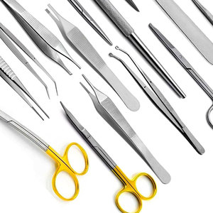 Kit d'instruments chirurgicaux manuels de haute qualité en acier inoxydable avec boîte - Product Image 4