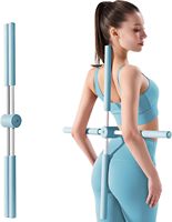 Bâton de yoga ABS correcteur de posture : l'outil indispensable pour l'ouverture des épaules et du dos et l'entraînement en position debout