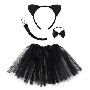 Disfraces de Animales de TV y Películas para Mujeres y Niños, Zebras, Leones, Elefantes, Jirafas, Vacas con Diadema, Cola, Falda Tutú, Carnaval - Product Image 5