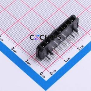 43650-8AWS Wire-to-Board Pin Header Bent Lead Through Hole,P=3mm Connector 1x8P 3mm Right Angle Insert 8P - Product Image 1