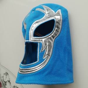 Máscara de Lucha Libre Personalizada de Vellón Azul para Niños, Máscara de Invierno de Dibujos Animados de Ultraman - Product Image 4