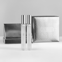 Coffrets cadeaux de parfums biodégradables, emballage personnalisé avec logo, coffret cadeau cosmétique de luxe durable, boîte de soin de la peau recyclable