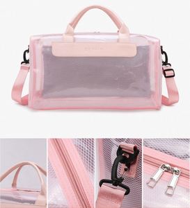 Sac de sport de voyage écologique personnalisé en gros avec logo, sac de sport vintage portable avec matériaux en nylon PVC pour le rangement des articles de sport - Product Image 3