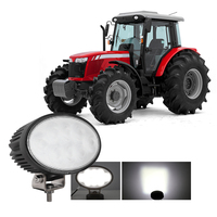 Nouvelle lampe de travail LED ovale pour tracteur John Deere AH212523 RE181281, lampe de travail LED à large faisceau