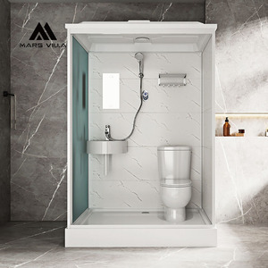 Paroi de douche profilée Mars Villa en verre sans cadre de 10 mm, pour <span class=keywords><strong>baignoire</strong></span> complète, arquée, avec système de bypass 44, dorée, pour salle de bain, OEM - Product Image 5
