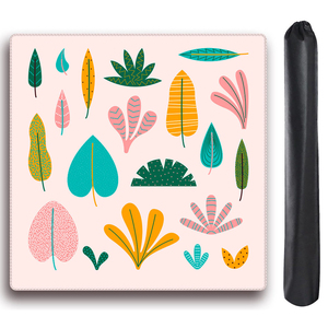 Q Y Mahjong Microfiber Natural Rubber Automatic Foldable Custom Logo Silent Table Pad Factory Source Manufacturer Waterproof - Product Image 1