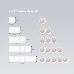 Chất lượng cao ổ cắm nhà tiêu chuẩn Châu Âu 86 Kích thước máy tính Internet ổ cắm mèo 6 Internet tường ổ cắm Wifi <span class=keywords><strong>Lan</strong></span> Outlet - Product Image 4