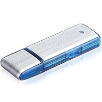 Mini enregistreur vocal numérique de 8 go, dispositif d'enregistrement de bande Audio activé par la voix, enregistreur de son Rechargeable par USB