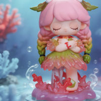 Figurine tendance en PVC de la série Tarena Whispers of the Deep Sea, boîte mystère authentique, Vol. 2, ornement, cadeau unisexe