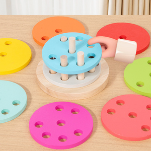 <span class=keywords><strong>Jeu</strong></span> d'empilage éducatif STEM en bois : Puzzle <span class=keywords><strong>de</strong></span> construction, tri <span class=keywords><strong>de</strong></span> <span class=keywords><strong>formes</strong></span> et <span class=keywords><strong>de</strong></span> couleurs, <span class=keywords><strong>jeu</strong></span> d'activité - Product Image 2