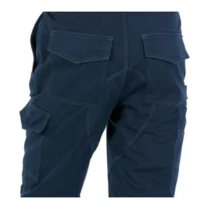Pantaloni da lavoro - 839BL XS Bergara - Colore: Blu navy # Pantaloni multitasche con rinforzo extra sulla parte posteriore - Product Image 2