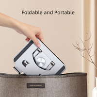 Support de tablette portable ergonomique, pliable, réglable, rotatif à 360°, en aluminium, pour bureau
