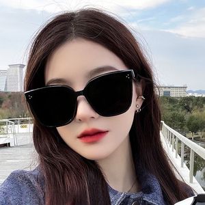 <b>Large</b> <b>Frame</b> Square Sunglasses For Women Black Trendy Glasses Slimming For Round And <b>Large</b> Faces - Product Image 1