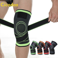 Genouillères de compression personnalisables avec logo et sangle de maintien antidérapante pour l'entraînement sportif, le football et le cyclisme – Manchon de compression pour mollets