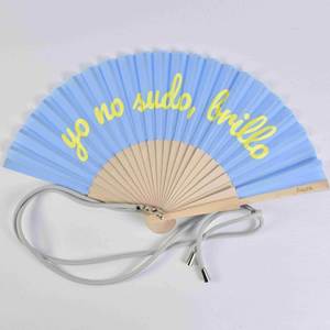 Éventails pliants portables en soie Ywbeyond, éventails à main en bambou gravés sur mesure, souvenirs de mariage personnalisés, cadeaux pour invités, Philippines - Product Image 6