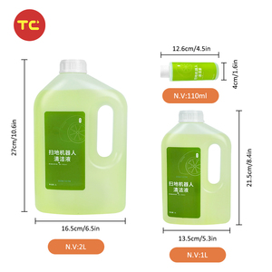 Sàn Làm Sạch Giải Pháp Làm Sạch Sâu Cho Nhiều Sàn Cứng Cho Tất Cả Các <span class=keywords><strong>Robot</strong></span> Hút Chân Không Với Lau Không Dây Chân Không Lau Sạch Hơn - Product Image 2