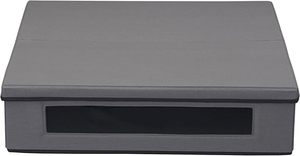 Có thể nhìn thấy cửa sổ bên Xử lý giấy phẳng nhà sử dụng đa mục đích lưu trữ filpping nắp có thể gập lại tiết kiệm không gian lưu trữ bin ngăn kéo hộp - Product Image 5