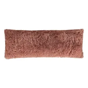 Oreiller Everest Huggable 305 cm Rectangulaire Rose Profond en Polyester et Coton, Oreiller de Lit Style Luxe - Product Image 1