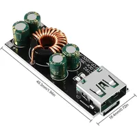 Module d'alimentation abaisseur 60W 6-35V DC vers USB Type C PD 3.0 QC4 Type A QC3.0 Charge rapide DC 12V 24V